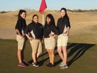 Chaparral Lobos Girls Varsity Golf Spring 16-17 team photo.