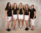 Portales Rams Girls Varsity Golf Spring 16-17 team photo.