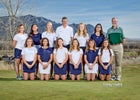 Rio Rancho Rams Girls Varsity Golf Spring 16-17 team photo.