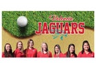 Valencia Jaguars Girls Varsity Golf Spring 16-17 team photo.
