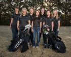 Texico Wolverines Girls Varsity Golf Spring 16-17 team photo.