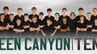 Green Canyon Wolves Boys Varsity Tennis Spring 22-23 team photo.
