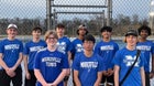 Mooresville Blue Devils Boys Varsity Tennis Spring 22-23 team photo.