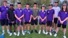 Bloomington Purple Raiders Boys Varsity Tennis Spring 22-23 team photo.