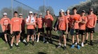 Davie County War Eagles Boys Varsity Tennis Spring 22-23 team photo.