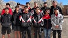 Rio Grande Ravens Boys Varsity Tennis Spring 22-23 team photo.