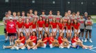 Memorial Mustangs Boys Varsity Tennis Spring 22-23 team photo.