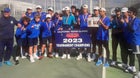 Palisades Dolphins Boys Varsity Tennis Spring 22-23 team photo.