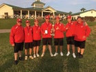 Jeffersonville Red Devils Boys Varsity Golf Spring 19-20 team photo.