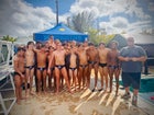 Mourning Sharks Boys Varsity Water Polo Spring 24-25 team photo.