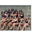 West Mesa Mustangs Girls Varsity Swimming Winter 17-18 team photo.