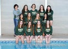Hope Christian Huskies Girls Varsity Swimming Winter 17-18 team photo.
