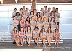 Manzano Monarchs Girls Varsity Swimming Winter 17-18 team photo.