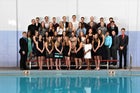 Sandia Matadors Girls Varsity Swimming Winter 17-18 team photo.