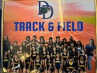 Downtown Doral Dolphins Boys Varsity Track & Field Spring 23-24 team photo.