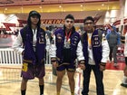 Bell Eagles Boys Varsity Wrestling Winter 18-19 team photo.