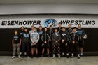 Eisenhower Tigers Boys Varsity Wrestling Winter 18-19 team photo.