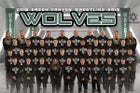 Green Canyon Wolves Boys Varsity Wrestling Winter 18-19 team photo.