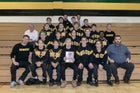 Archbishop Wood Vikings Boys Varsity Wrestling Winter 18-19 team photo.