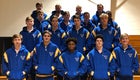 Valley View Blazers Boys Varsity Wrestling Winter 18-19 team photo.
