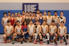 Las Cruces Bulldawgs Boys Varsity Wrestling Winter 18-19 team photo.