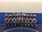 Los Lunas Tigers Boys Varsity Wrestling Winter 18-19 team photo.