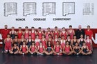 Roswell Coyotes Boys Varsity Wrestling Winter 18-19 team photo.
