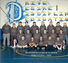 Bloomfield Bobcats Boys Varsity Wrestling Winter 18-19 team photo.