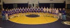 Catholic Rockets Boys Varsity Wrestling Winter 18-19 team photo.