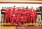 Russell County Warriors Boys Varsity Wrestling Winter 18-19 team photo.