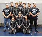 Organ Mountain Knights Boys Varsity Wrestling Winter 18-19 team photo.