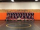 Burns/Pine Bluffs  Boys Varsity Wrestling Winter 18-19 team photo.