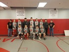 Valencia Jaguars Boys Varsity Wrestling Winter 18-19 team photo.