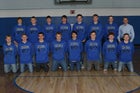 Rich Rebels Boys Varsity Wrestling Winter 18-19 team photo.