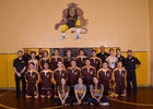 Cibola Cougars Boys Varsity Wrestling Winter 18-19 team photo.