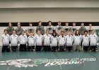 Green River Wolves Boys Varsity Wrestling Winter 18-19 team photo.