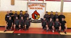 Robertson Cardinals Boys Varsity Wrestling Winter 18-19 team photo.