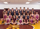 Gadsden Panthers Boys Varsity Wrestling Winter 18-19 team photo.