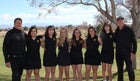 St. Pius X Sartans Girls Varsity Golf Spring 19-20 team photo.