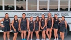 Montgomery Central Timberwolves Girls Varsity Tennis Fall 20-21 team photo.