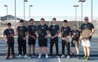 Volcano Vista Hawks Boys JV Tennis Spring 19-20 team photo.