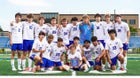 St. Francis Spartans Boys Varsity Soccer Fall 25-26 team photo.