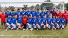 South Bend Adams Eagles Boys Varsity Soccer Fall 25-26 team photo.