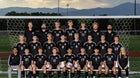 Berthoud Spartans Boys Varsity Soccer Fall 25-26 team photo.