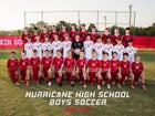 Hurricane Redskins Boys Varsity Soccer Fall 25-26 team photo.