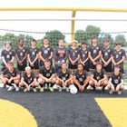 Iroquois Braves Boys Varsity Soccer Fall 25-26 team photo.
