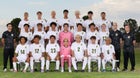 Mayfield Trojans Boys Varsity Soccer Fall 25-26 team photo.