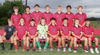 Colorado Academy Mustangs Boys Varsity Soccer Fall 25-26 team photo.