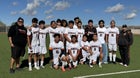 Gallup Bengals Boys Varsity Soccer Fall 25-26 team photo.