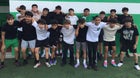 Pojoaque Valley Elks/Elkettes Boys Varsity Soccer Fall 25-26 team photo.